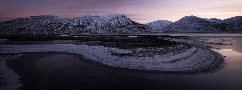 Evening light Svalbard