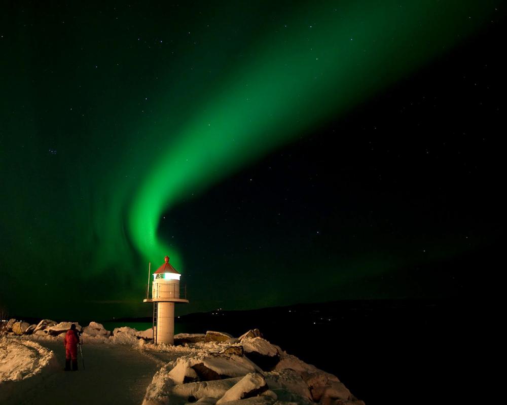 Aurora Borealis Lighthouse