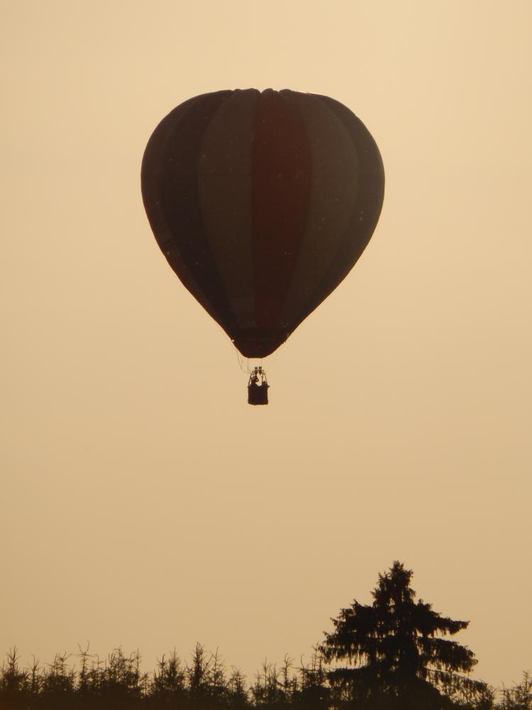 Večerní projížďka balónem