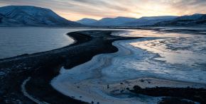 Sunrise Svalbard