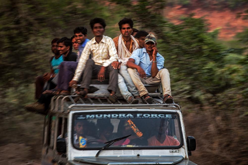 Indická hromadná doprava