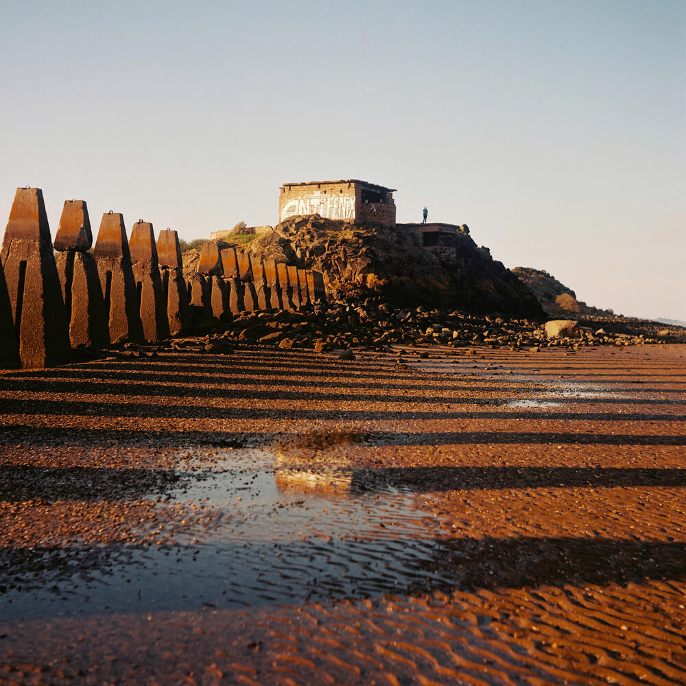 Cramond Island za odlivu